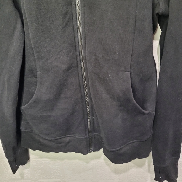 Lululemon Scuba Hoodie light cotton fleece black - Picture 12 of 12